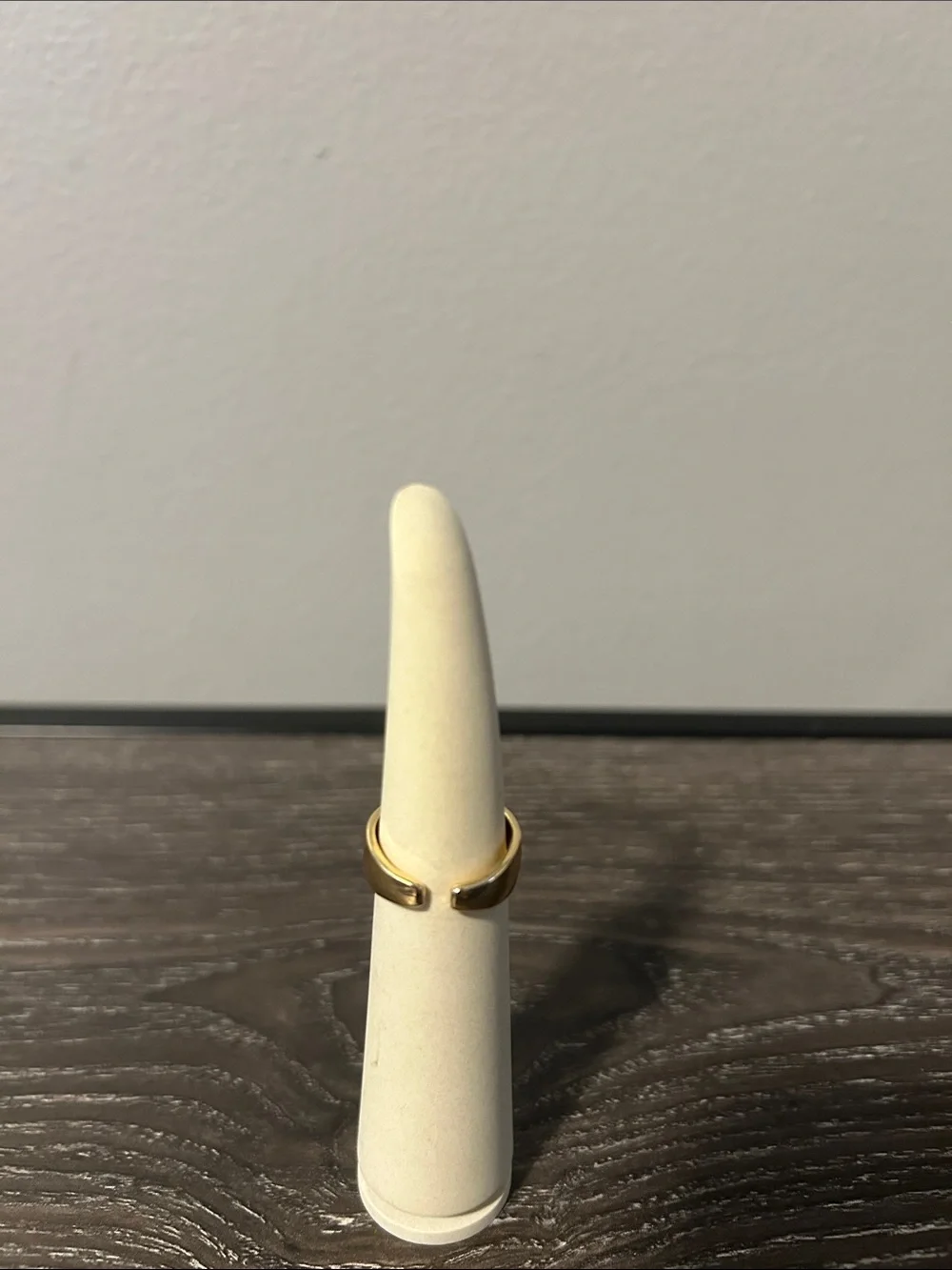 Aqua gemstone ring size 6.5